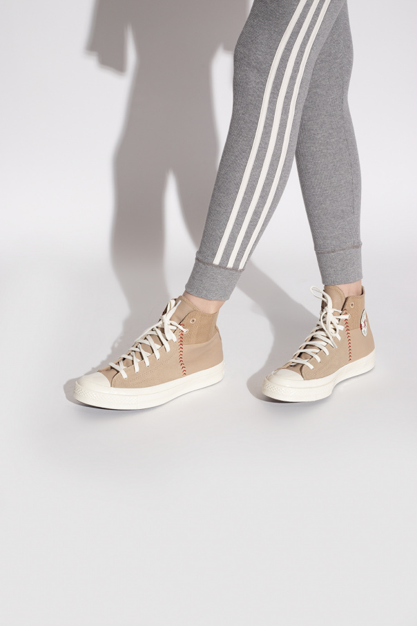 Converse Chuck Taylor All Star Ox Sneakers bianche monocromatiche Chuck 70 Hi sneakers Converse Biname fmedShops BN
